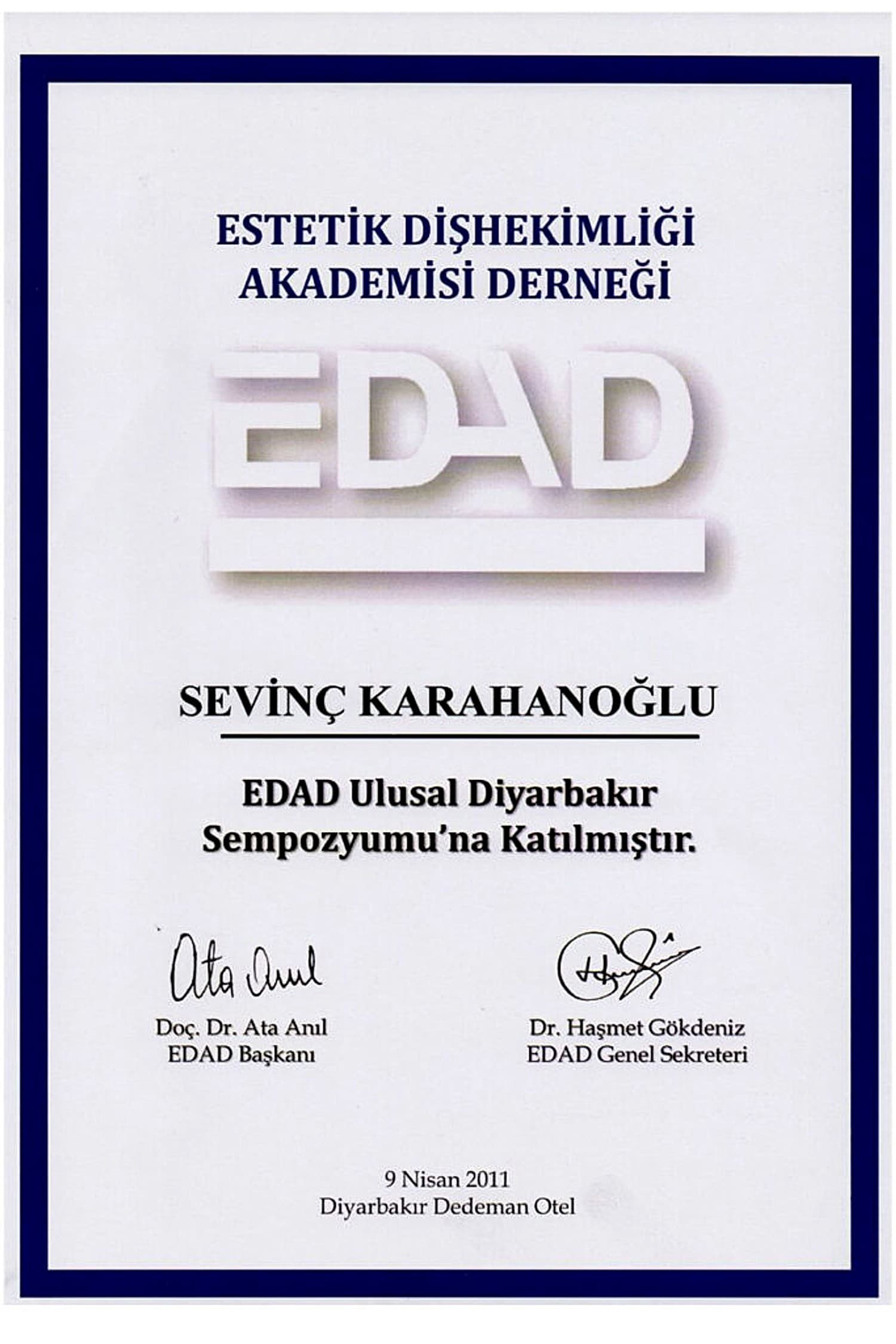 Edad 2011 Diyarbakir
