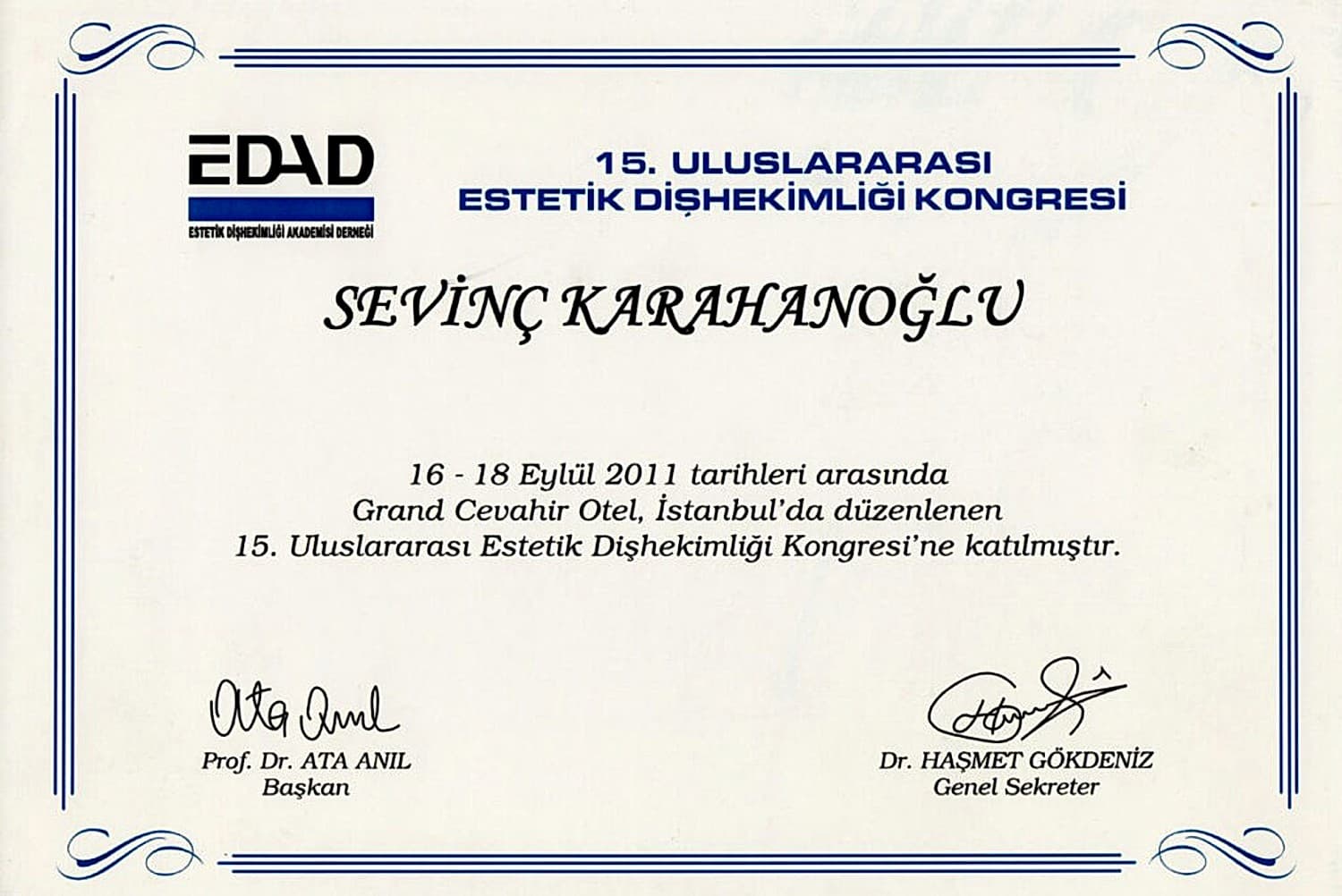 Edad 2011 Istanbul