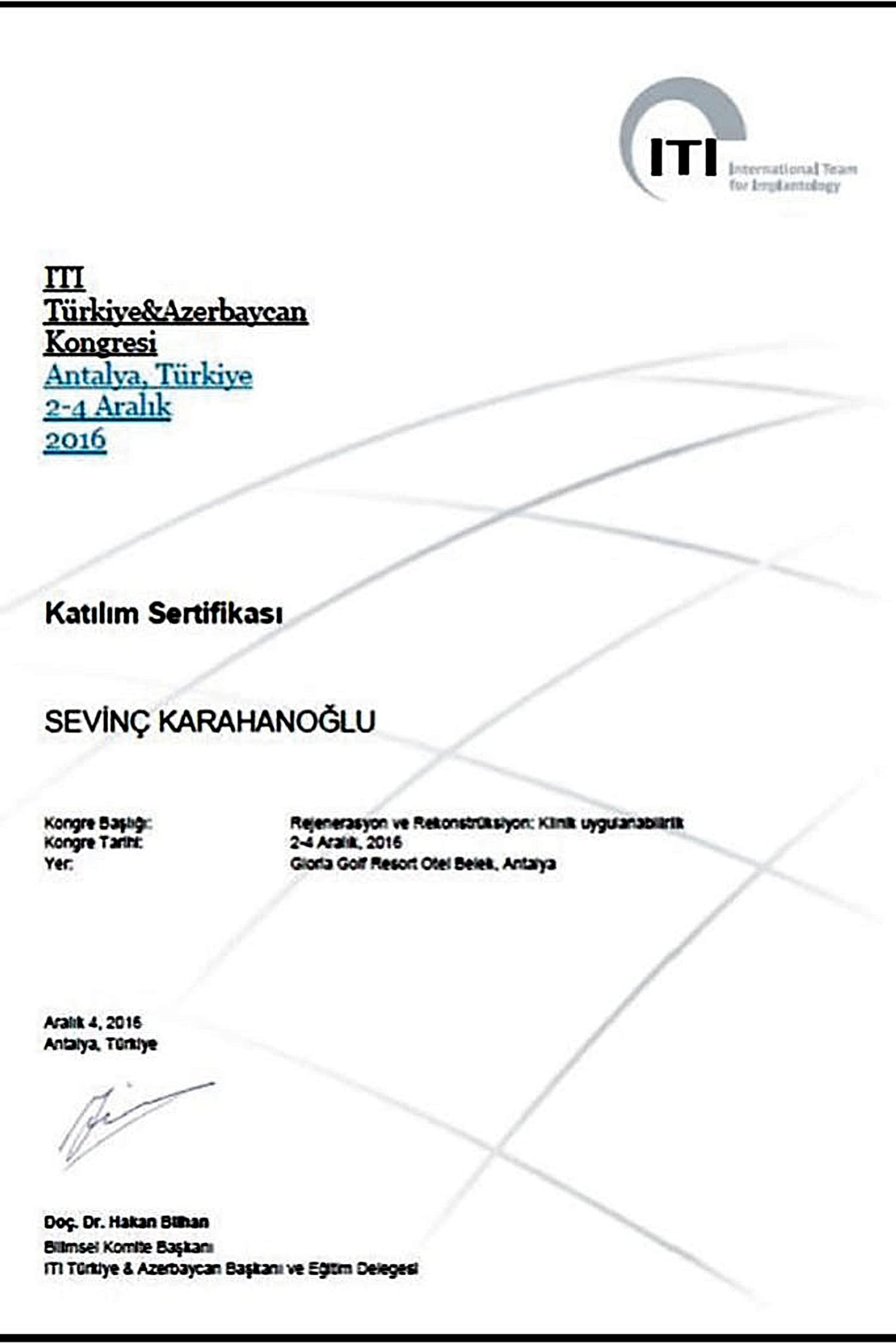 Iti 2016 Antalya